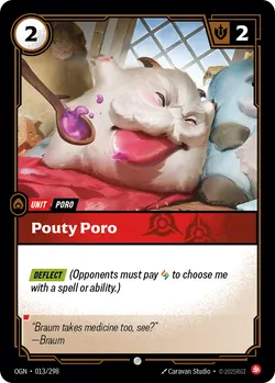 Pouty Poro – Riftbound Origins OGN-013
