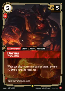 Darius - Trifarian – Riftbound Origins OGN-027A