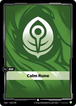 Calm Rune – Riftbound Origins OGN-042