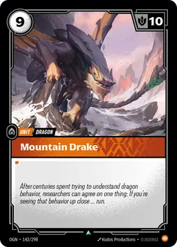 Mountain Drake – Riftbound Origins OGN-142