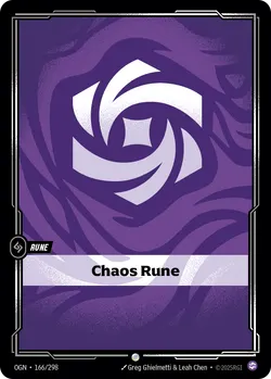 Chaos Rune – Riftbound Origins OGN-166