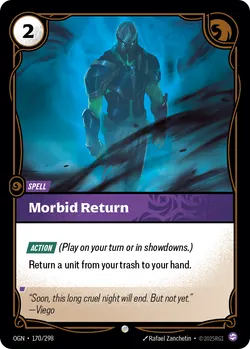 Morbid Return – Riftbound Origins OGN-170