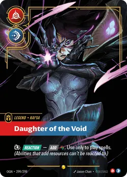 Kai'Sa - Daughter of the Void – Riftbound Origins OGN-299