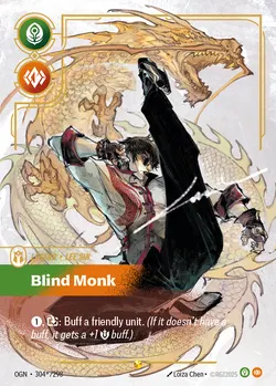 Lee Sin - Blind Monk – Riftbound Origins OGN-304S