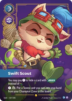 Teemo - Swift Scout – Riftbound Origins OGN-307
