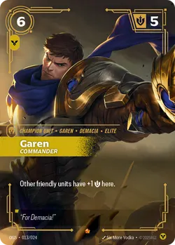 Garen - Commander – Riftbound Proving Grounds OGS-013