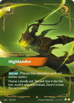 Highlander – Riftbound Proving Grounds OGS-020