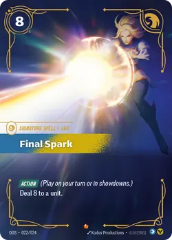 Final Spark – Riftbound Proving Grounds OGS-022