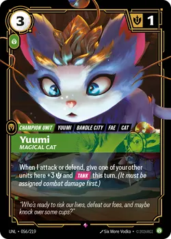 Yuumi - Magical Cat – Riftbound Organized Play OPP-056-219
