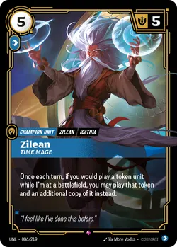 Zilean - Time Mage – Riftbound Organized Play OPP-086-219