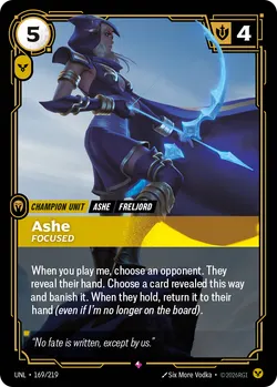 Ashe - Focused – Riftbound Organized Play OPP-169-219