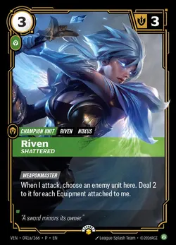 Riven, Shattered – Riftbound Promo PR-TK710699
