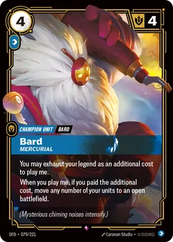 Bard - Mercurial – Riftbound Spiritforged SFD-079