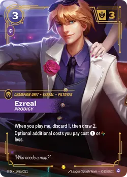 Ezreal - Prodigy – Riftbound Spiritforged SFD-149A