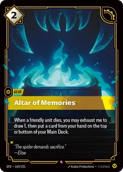 Altar of Memories – Riftbound Spiritforged SFD-169