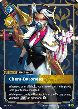 Renata Glasc - Chem-Baroness – Riftbound Spiritforged SFD-201