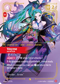 Vayne - Hunter – Riftbound Spiritforged SFD-223