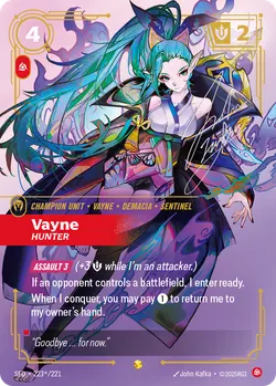 Vayne - Hunter – Riftbound Spiritforged SFD-223S