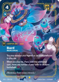 Bard - Mercurial – Riftbound Spiritforged SFD-228