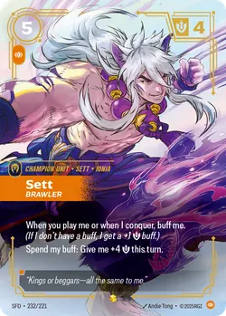 Sett - Brawler – Riftbound Spiritforged SFD-232