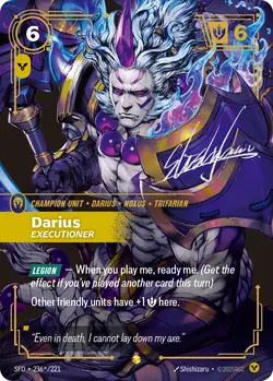 Darius - Executioner – Riftbound Spiritforged SFD-236S