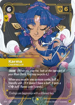Karma - Channeler – Riftbound Spiritforged SFD-237S