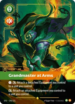 Jax - Grandmaster At Arms – Riftbound Spiritforged SFD-245