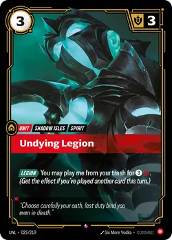 Undying Legion – Riftbound Unleashed UNL-025