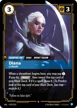 Diana - Lunari – Riftbound Unleashed UNL-079