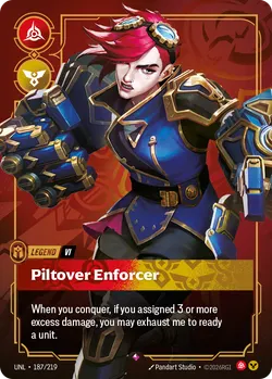 Vi - Piltover Enforcer – Riftbound Unleashed UNL-187