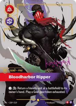 Pyke - Bloodharbor Ripper – Riftbound Unleashed UNL-228S