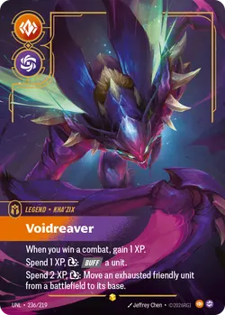 Kha'Zix - Voidreaver – Riftbound Unleashed UNL-236