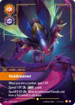 Kha'Zix - Voidreaver – Riftbound Unleashed UNL-236S