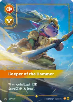 Poppy - Keeper of the Hammer – Riftbound Unleashed UNL-237