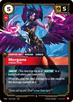 Morgana, Vindictive – Riftbound Vendetta VEN-017