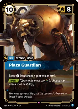 Plaza Guardian – Riftbound Vendetta VEN-064
