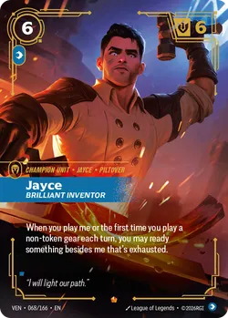 Jayce, Brilliant Inventor – Riftbound Vendetta VEN-068