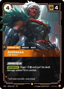 Ambessa, The Wolf – Riftbound Vendetta VEN-084A