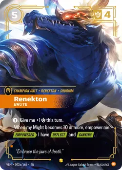 Renekton, Brute – Riftbound Vendetta VEN-092A