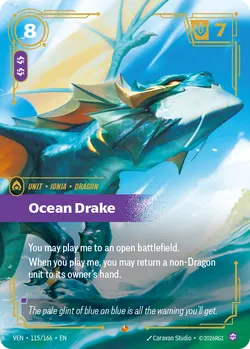 Ocean Drake – Riftbound Vendetta VEN-115