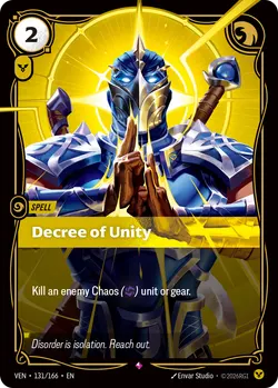 Decree of Unity – Riftbound Vendetta VEN-131