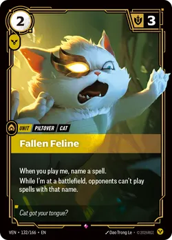 Fallen Feline – Riftbound Vendetta VEN-132