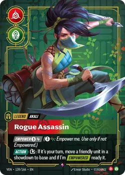 Akali - Rogue Assassin – Riftbound Vendetta VEN-139