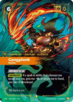 Gangplank, Naval – Riftbound Vendetta VEN-181