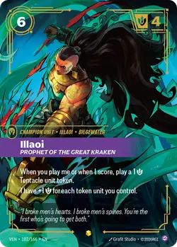 Illaoi, Prophet of the Great Kraken – Riftbound Vendetta VEN-182