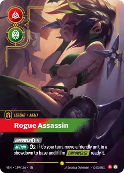 Akali - Rogue Assassin – Riftbound Vendetta VEN-189