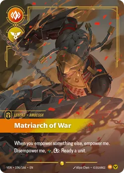 Ambessa - Matriarch of War – Riftbound Vendetta VEN-196