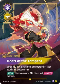 Yordle, Kennen - Heart of the Tempest – Riftbound Vendetta VEN-197