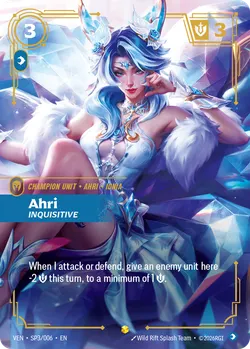 Ahri, Inquisitive – Riftbound Vendetta VEN-SP3