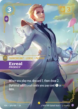 Ezreal, Prodigy – Riftbound Vendetta VEN-SP5